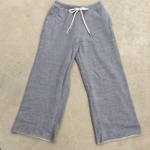 New high waist terry joggers